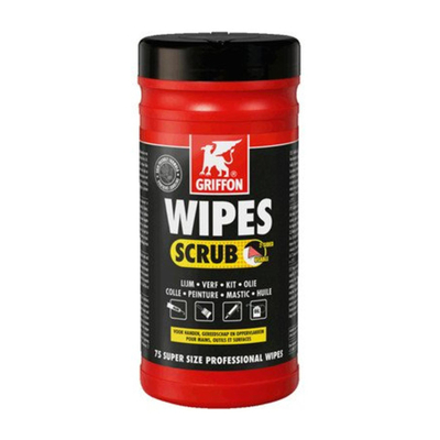 Griffon distributeur de lingettes gommage de 75 pièces