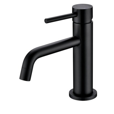 GO by Van Marcke Cocoon wastafelkraan - opbouw - 1-gats - voorsprong 13cm - mat zwart