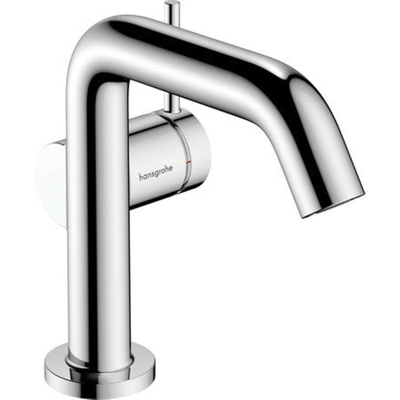Hansgrohe Tecturis s Eengreeps wastafelkraan - 110 Fine - coolstart - met PopUp - trekwaste - hoogglans chroom