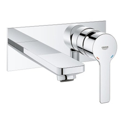 GROHE Lineare New élément apparent pour robinet mural encastré M-size à économie d'eau avec bec 14,9 cm chrome