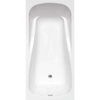 Nemo Spring Sereno baignoire encastrée acrylique 180x85x43cm bonde D52 235L blanc