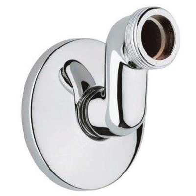 GROHE Raccord en S avec rosace par pièce 1/2x3/4 chrome