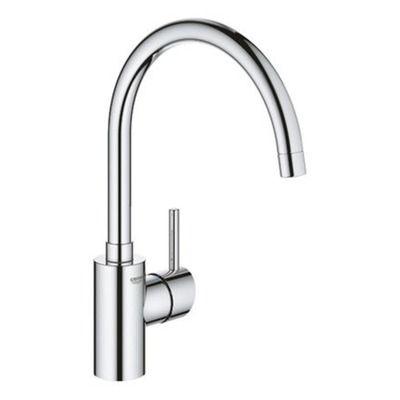 Grohe Concetto Keukenkraan - hoog - draaibare uitloop - chroom