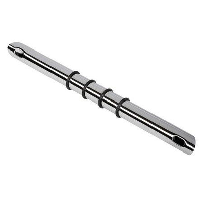Geesa Hotel Repose-pieds pour angle de douche encastré Chrome