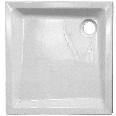 Nemo Spring Horus receveur de douche 90x80x4.5cm évacuation D90 sans jeu de pieds acrylique blanc