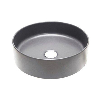 GO by Van Marcke Phaedra vasque à poser ronde 40x40x14,5cm porcelaine gris clair