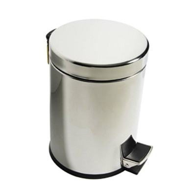 Nemo Spring Sano petite poubelle 3 litres autoportante 250 x 170 x 240 mm acier inoxydable chromé