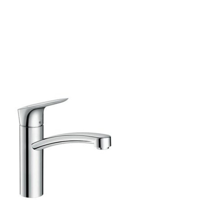 Hansgrohe Logis M31 - keukenmengkraan - eengreeps - ComfortZone - 160 - draaibereik 360° - hoogglans chroom