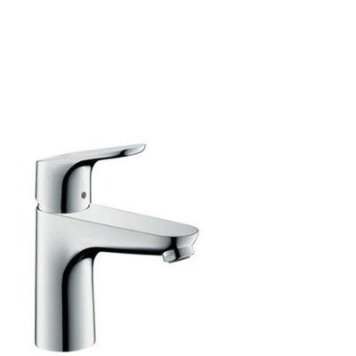 Hansgrohe Focus Eengreeps wastafelmengkraan - 100 - coolstart - zonder afvoer - hoogglans chroom
