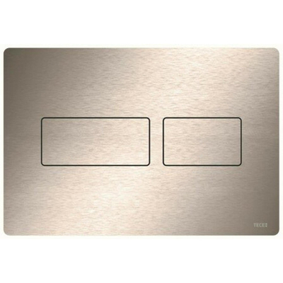 Tece Tecesolid plaque de commande - 22x15cm - technique de double chasse - inox brossé