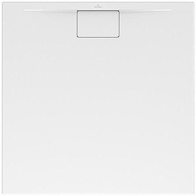 Villeroy & Boch Architectura Metalrim douchebak acryl vierkant - 90x90x4.8cm - White Alpine (glans wit)