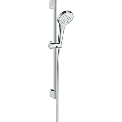 Hansgrohe Croma select s glijstangset 65cm vario wit chroom