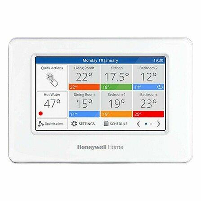 Honeywell Home - Evohome Wifi - bedieningseenheid met kleuren touchscreen en Wifi - class: VIII