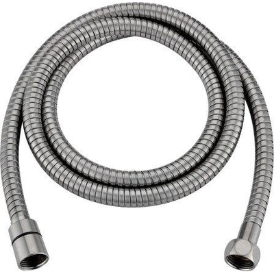 GO by Van Marcke Maloflex flexible de douche 150 cm plastique avec aspect inox raccordement universel 1/2