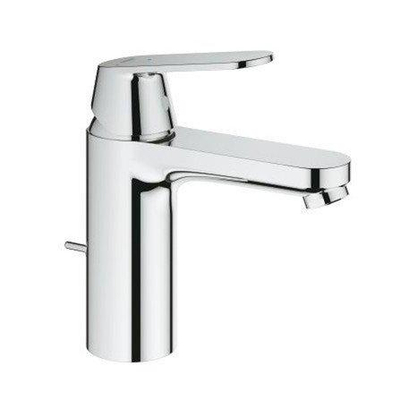 GROHE Eurosmart Cosmopolitan wastafelkraan - opbouw - voorsprong 12.2cm - met trekwaste - chroom