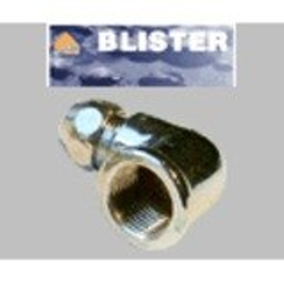 Nemo Go collier d'accouplement coude ø10mm x 1/2f chromé