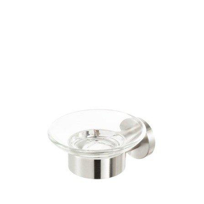 Geesa Nemox Stainless Steel zeephouder - wandmodel - geborsteld roestvrijstaal - RVS