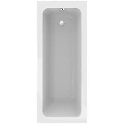Nemo Start Zen inbouwbad - 170x75x40cm - mono - afvoer D52 - met potenstel - wit acryl