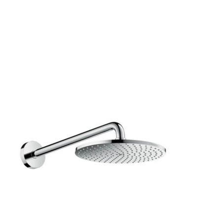 Hansgrohe Raindance S Elect p - 1jet powderrain - hoofddouche - met douchearm - hoogglans chroom