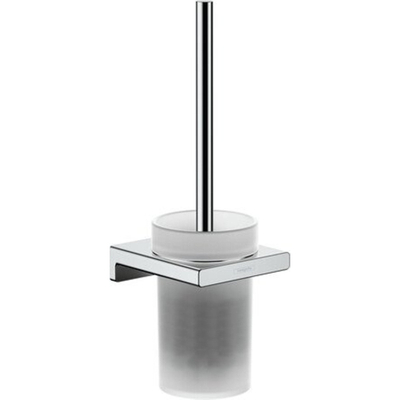 Hansgrohe AddStoris Q Closetborstelgarnituur - wandmontage - hoogglans chroom