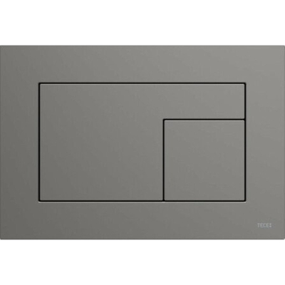 Tece TECEvelvet Plaque de commande WC technique de double chasse couleur Grigio Londra anthracite