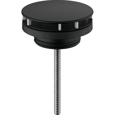 Hansgrohe Universeel - afvoerplug - voor wastafel/bidet - mat zwart
