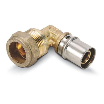 Nemo Skill SYSTEMPEX Vpe-Alu-buis - bocht 90° - aansluiting persen bicone - 16 x 2.0mm - 15