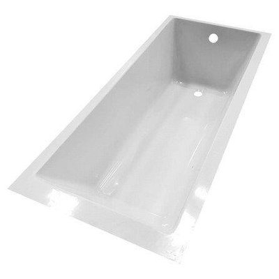 GO by Van Marcke Baldino baignoire encastrée 170x70cm sans pieds Acrylique Brillant Blanc