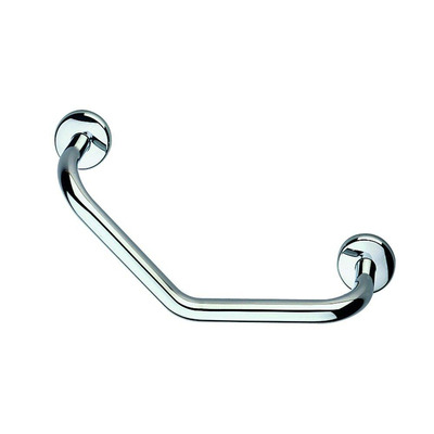 Nemo Spring Sano barre d'appui gauche-droite angulaire montage mural 431 x 221 x 98 mm laiton chromé