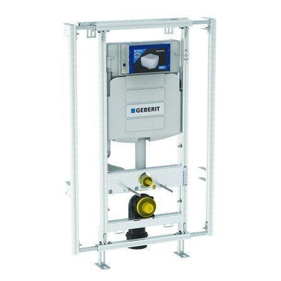 Geberit Gis Easy module - voor hang-wc - 120cm - met Sigma inbouwspoelreservoir - 12cm - breedte ve - wit