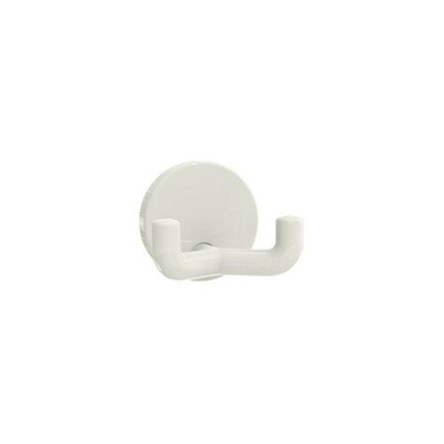 Hewi double patère saillie 43,5 mm blanc