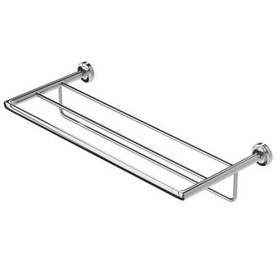 Geesa Tone porte-serviettes avec étagère 64,9 cm Chrome