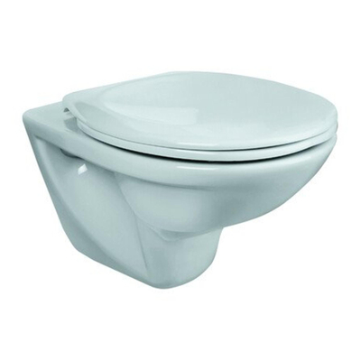Nemo Start Star hangtoilet – PK-uitgang – 35,5 x 53 cm – glans wit