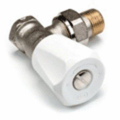 Comap Sar robinet d'arrêt pour radiateur 408U équerre auto-étanche 3/8 Kvs = 1,70 m3/h