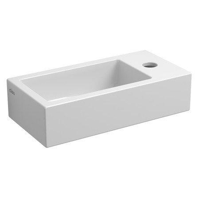 Clou Flush 3 lave-mains 36x18x9cm trou de robinet à droite Céramique Blanc