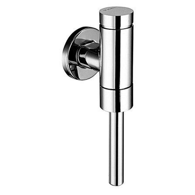 Schell Schellomat Basic chasse d'urinoir 1/2 apparent avec petit tuyau sans robinet d'arrêt chrome