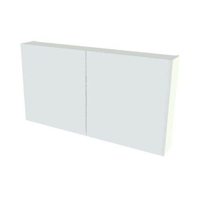 Nemo Spring Nebulo luxe spiegelkast - 140x65x17.8cm - 4 dubbelzijdige spiegeldeuren - glazen leggers - met stopcontact - zonder schakelaar - Grey Classic