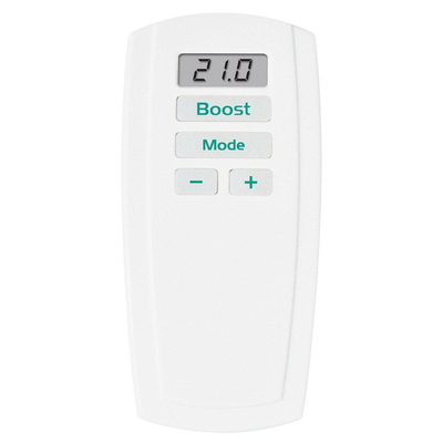 Henrad Télécommande IR avec LCD blanc 2,8x6,2cm blanc