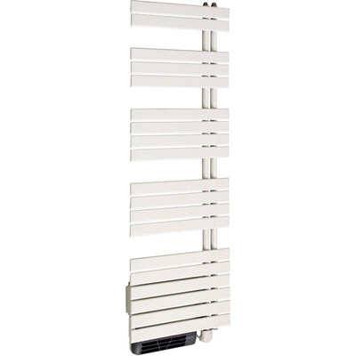 Nemo Spring Modena Air elektrische handdoekradiator -141.8x55cm - 750 watt - met voorgemonteerde booster van 1000 - 1418 x 550 EFP2 - uitvoering