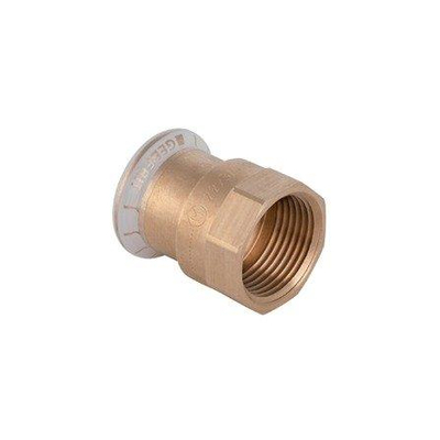 Geberit Mapress koper schroefbus binnendraad - 15mm x1/2"bi - koper