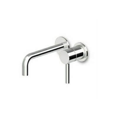 Zucchetti Pan afwerkset voor inbouwwastafelkraan eengreeps lengte bek 175 mm chroom OUTLETSTORE