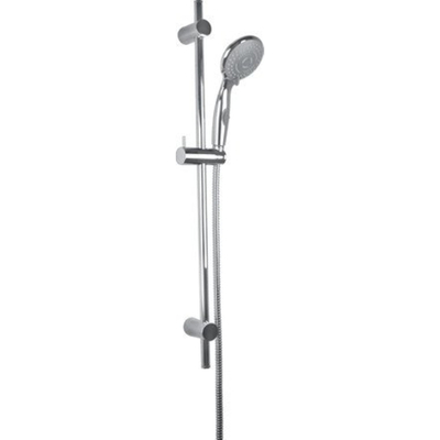 GO by Van Marcke Dana ensemble de douche complet douchette à main 3 jets flexible de douche 150 cm diamètre barre 18 mm longueur 710 mm