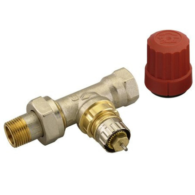 Danfoss robinet de radiateur avec préréglage 1 droit Kvs = 140 m3/h RA N25