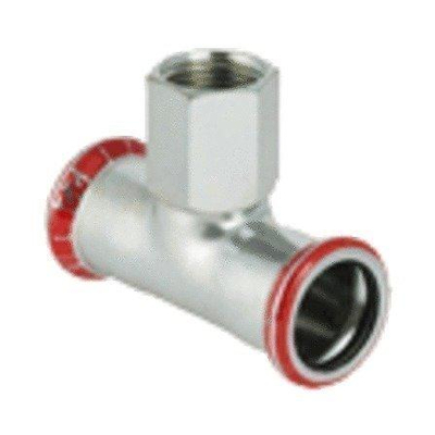 Mapress geberit t pièce zinguee filetage intérieur 22mm 1/2 22mm