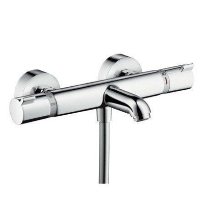 Hansgrohe Ecostat Comfort robinet de baignoire thermostatique avec inverseur et raccords chrome