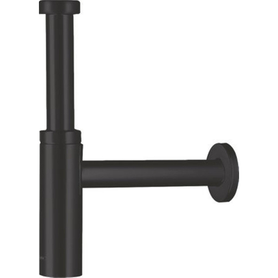 Hansgrohe Universeel Flowstar S Premium siphon à godets design 5/4 avec tube mural avec rosace noir mat