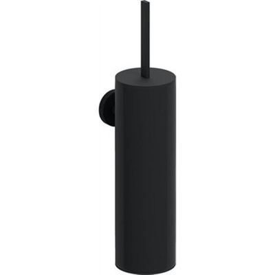 Clou Flat ensemble balai de toilettes 8x35cm modèle mural Noir mat