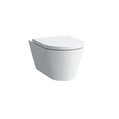 Laufen Kartell by Laufen WC suspendu 37x54.5x35.5cm cuvette profonde sans bride céramique blanc mat mat