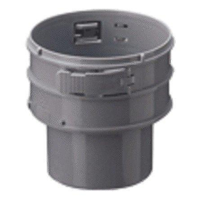 Burgerhout Flex pièce de raccord Ø80mm Flex emboîture flexible (en bas)