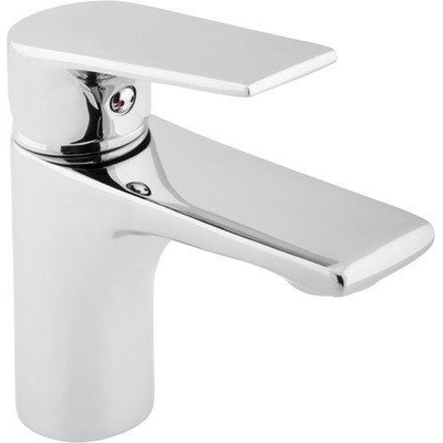 Go by Van Marcke Move mitigeur de lavabo monocommande avec PushOpen disques céramiques inclus flexibles et kit de fixation chrome